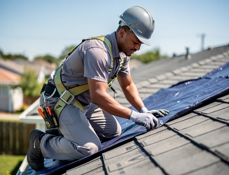 Roof Tarping service in Evansville
